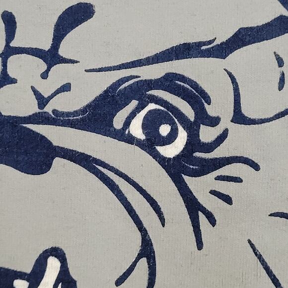 Vintage 80s USMC Marine Corps Shirt S/M 18x27 Gray Bulldog - Picture 10 of 13